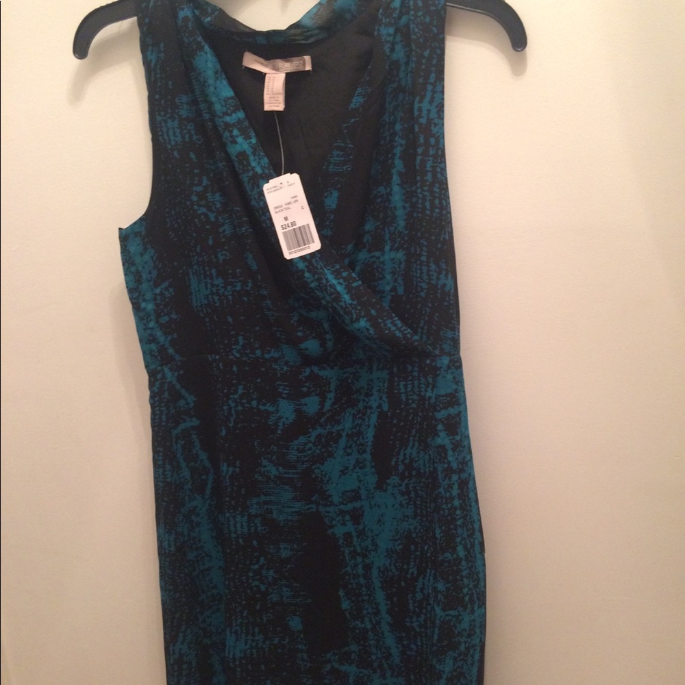 New w/tags Blue & black patterned Forever21 dress